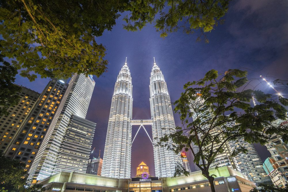 Pemandangan Langit Malam Kuala Lumpur